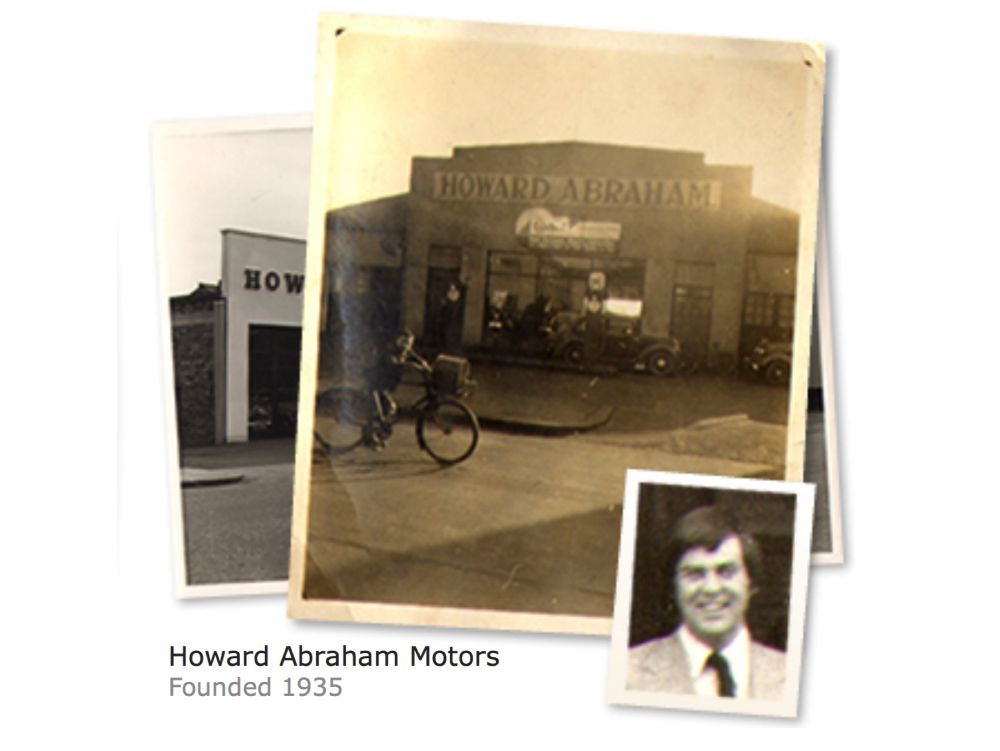 1935. Howard Abraham Motors, one, if not the oldest family car dealership in Northern Ireland
